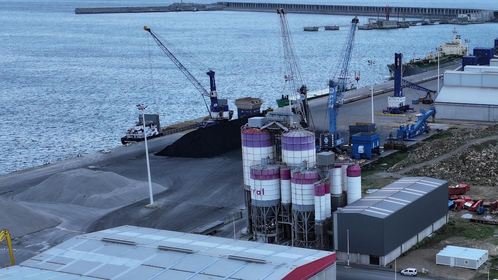 Imagen de las instalaciones de Cementos Carral.