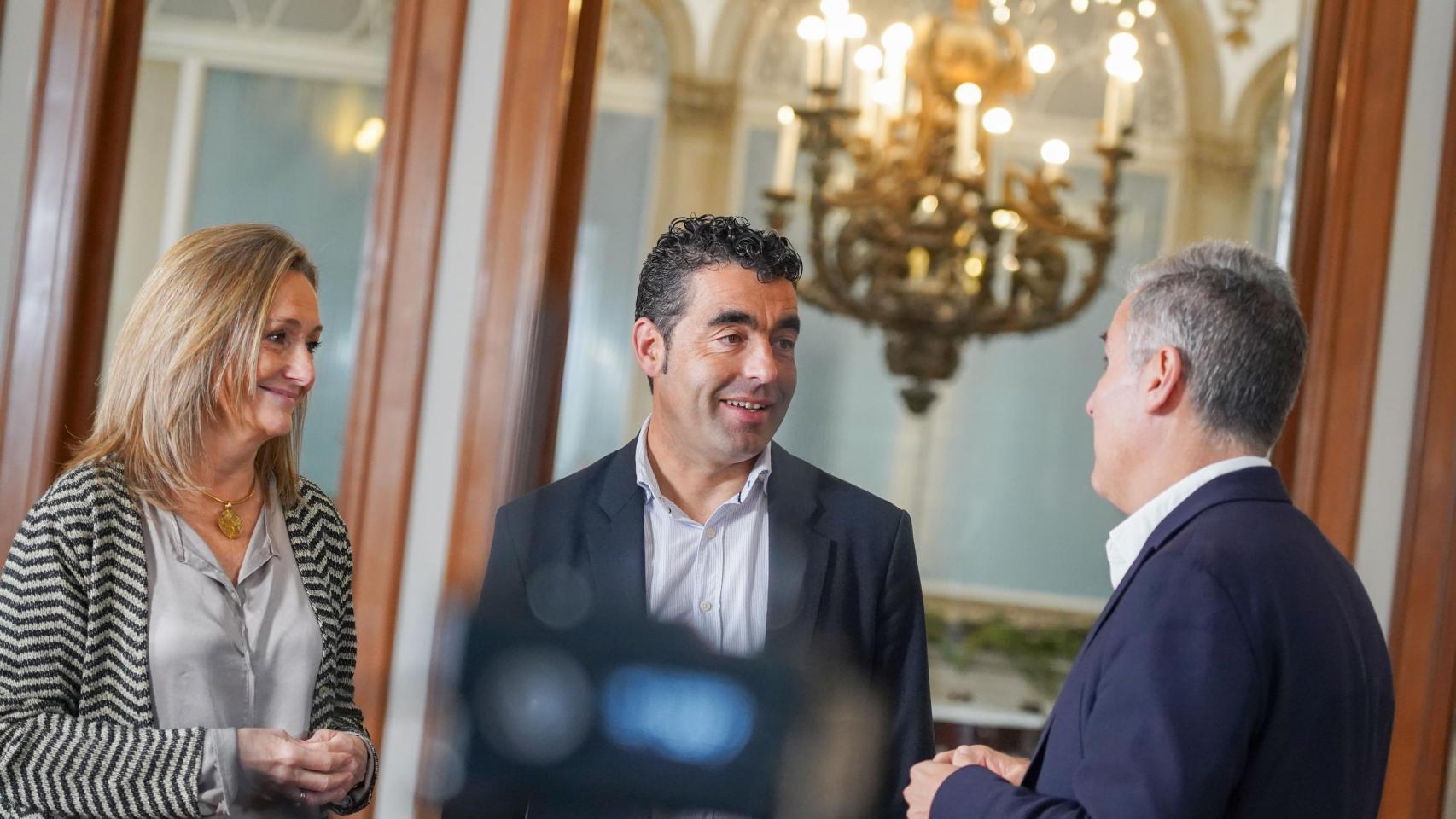 Instante de la grabación del vídeo.