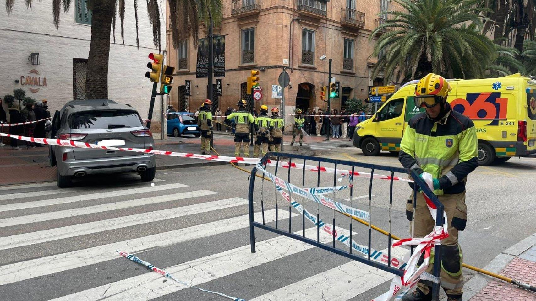 Una imagen del lugar de los hechos.