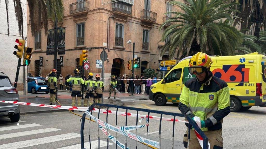 Una imagen del lugar de los hechos.