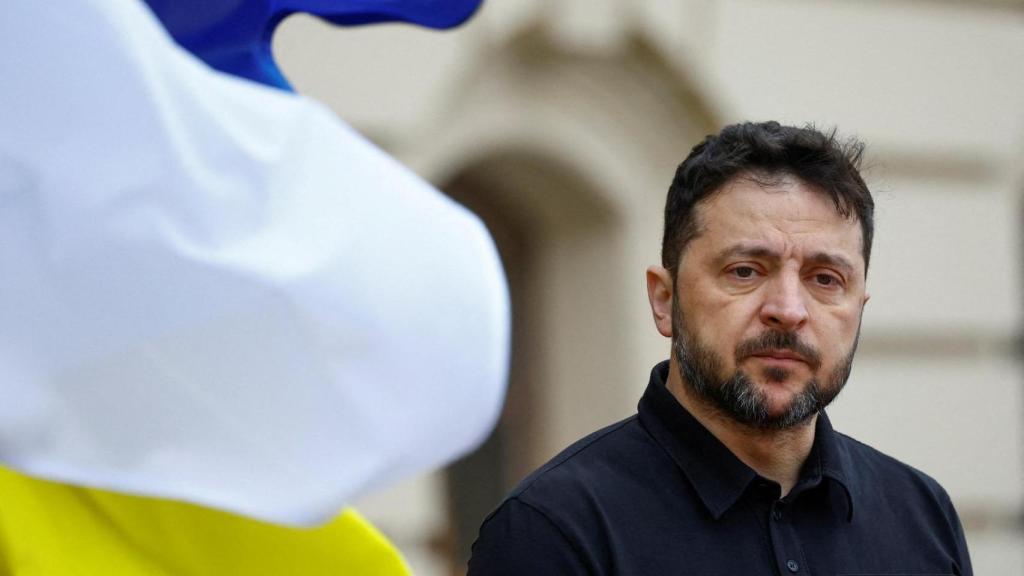El presidente ucraniano  Volodímir Zelenski.