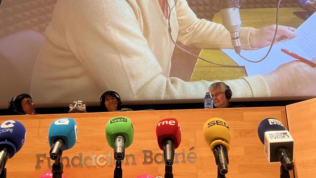 Imagen del escenario en plena emisión.