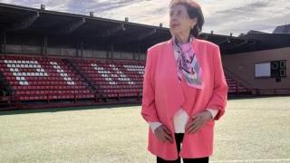 Amelia del Castillo, la primera mujer en ser presidenta de un club de fútbol en España.