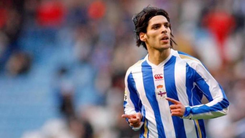 Ángel Lafita, en su época en el Deportivo.