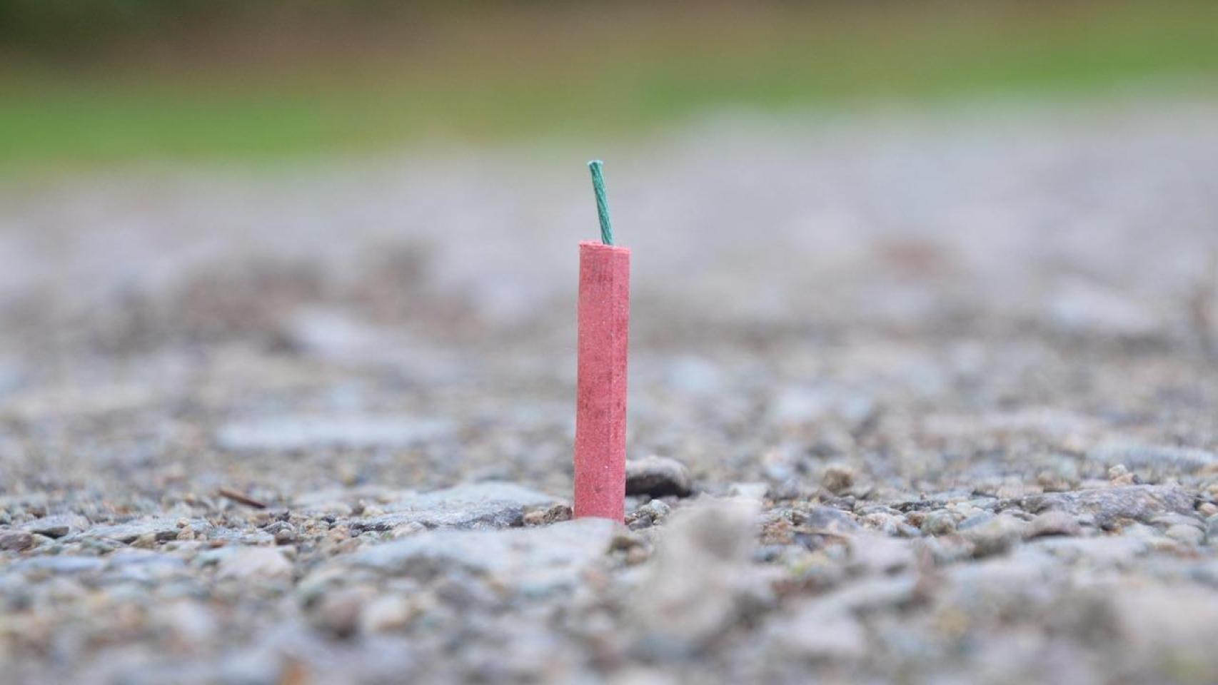 Imagen de archivo de un petardo.