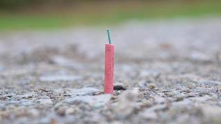 Imagen de archivo de un petardo.