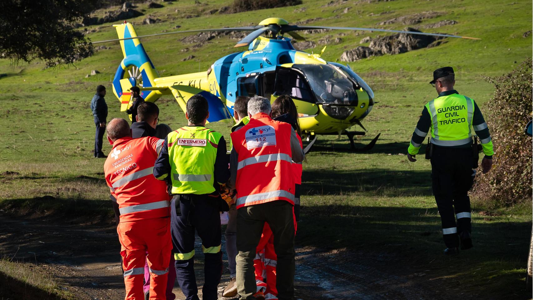 helicoptero medicalizado 112 sacyl