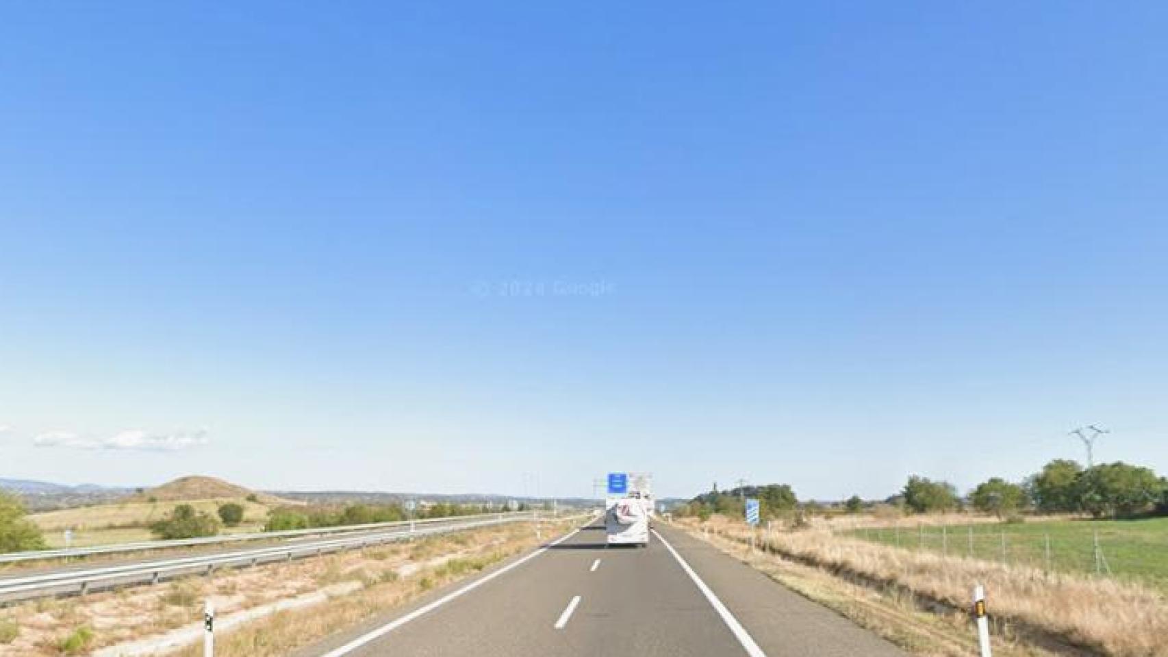 A-22 a la altura de Monzón.