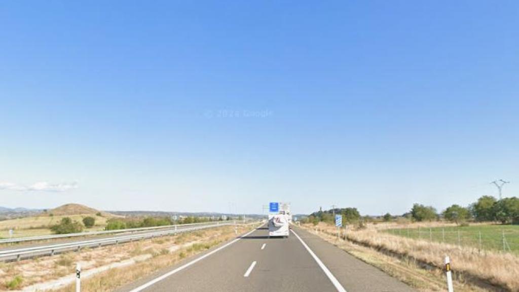 A-22 a la altura de Monzón.