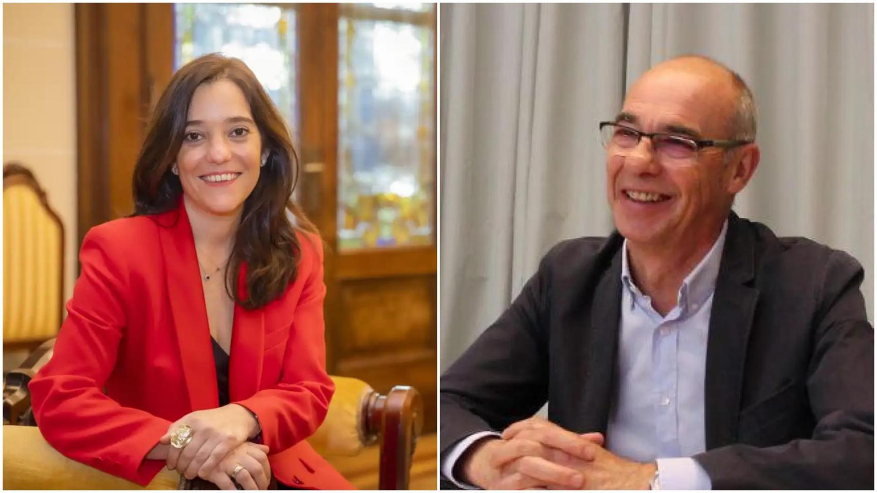 Inés Rey y Francisco Jorquera.