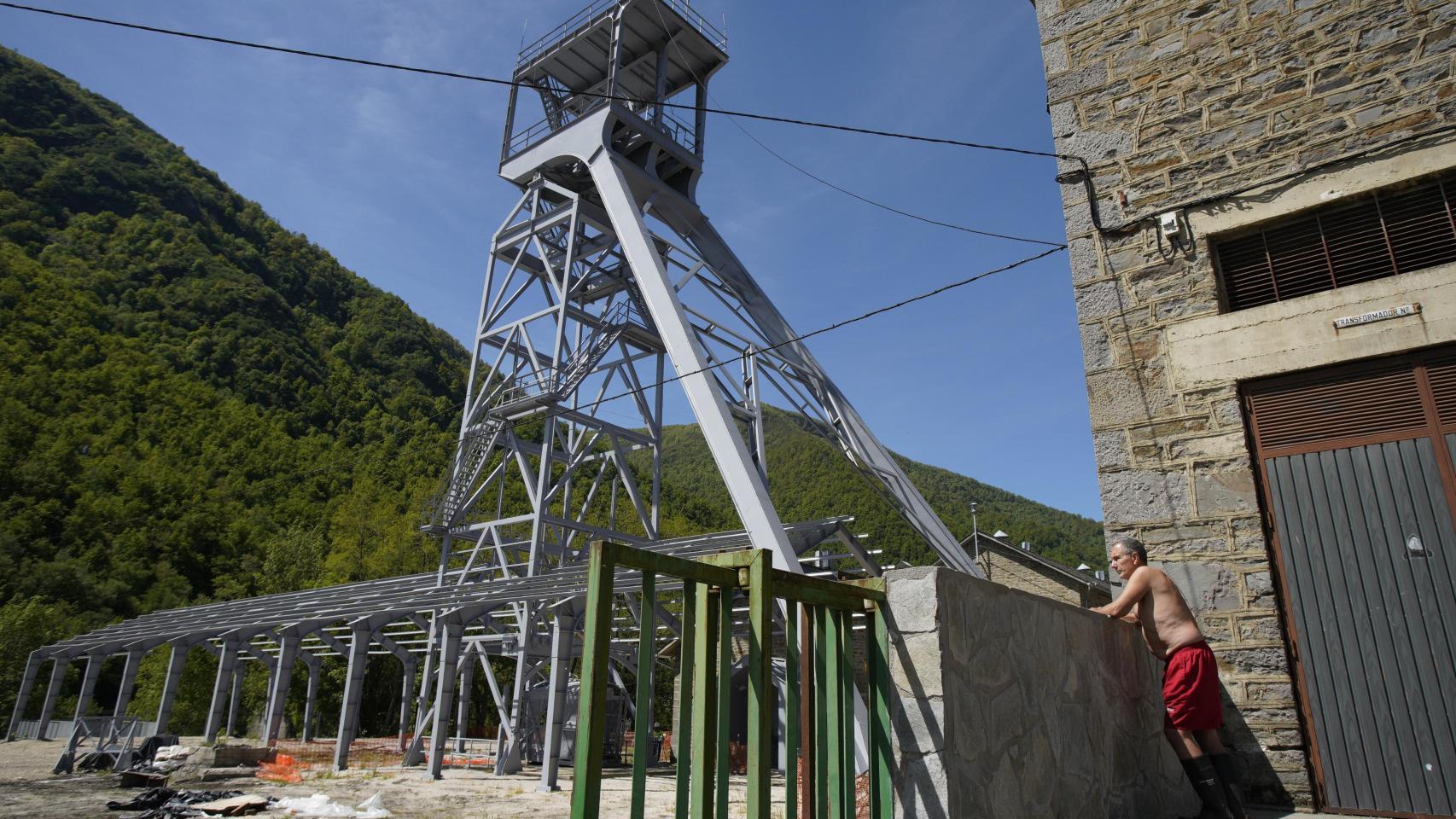 Restauración del Pozo María en Caboalles de Abajo (León) este pasado verano