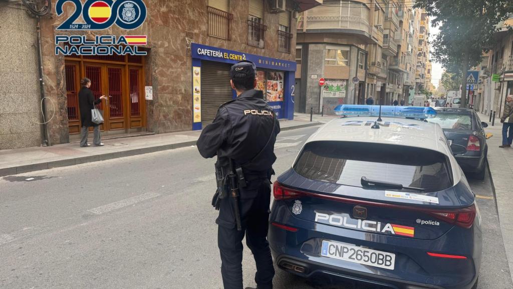 Imagen de archivo de la Policía Nacional en Elche.