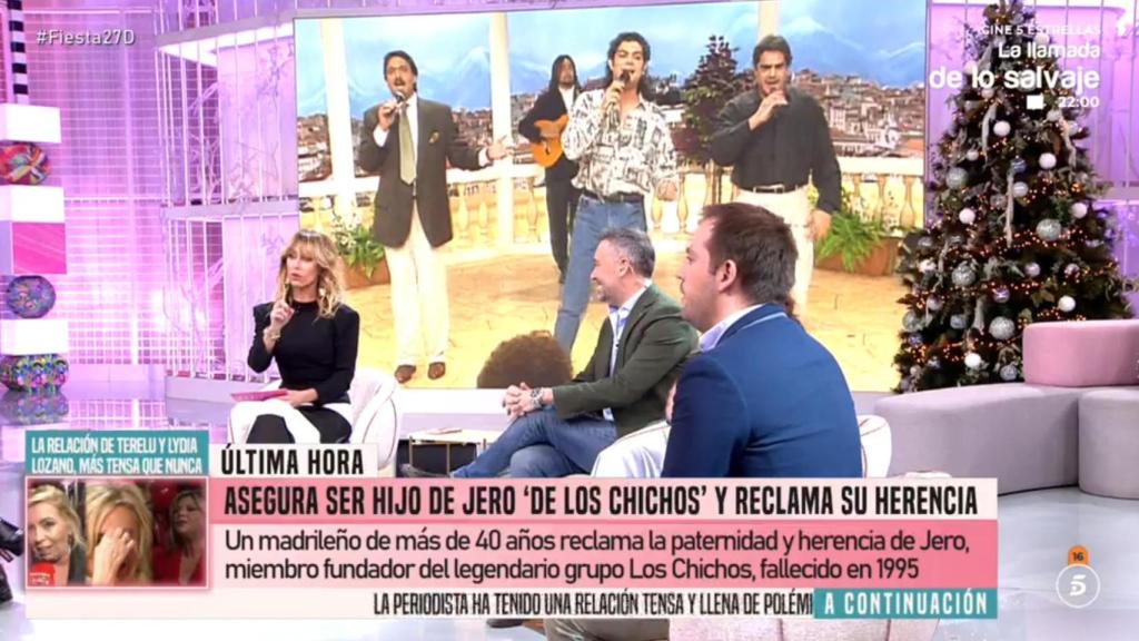 Emma García, Kike Calleja y Saúl Ortiz en 'Fiesta'.