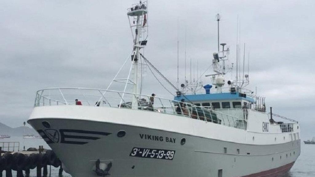 Imagen de archivo del Viking Bay, palangrero con base en Vigo.