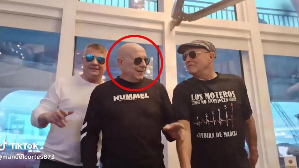 Captura del vídeo difundido en el perfil de TikTok de Manuel Cortés.
