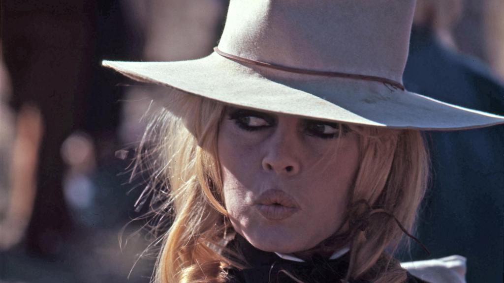Brigitte Bardot, durante el rodaje en Almería de 'Shalako'.