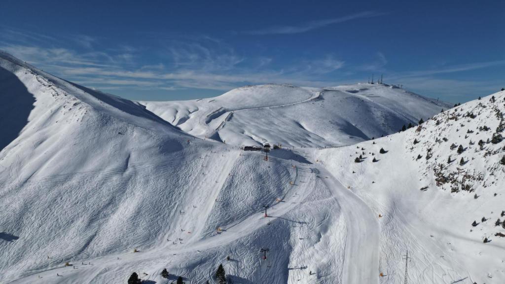 Vista de la estación de Cerler.