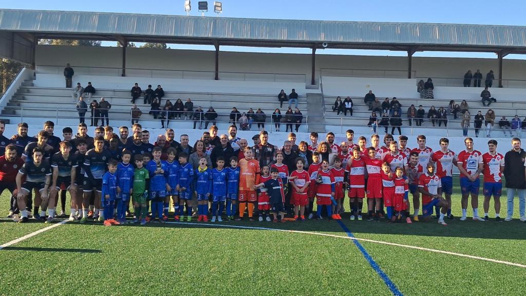 Imagen del acto de estreno de la instalación.