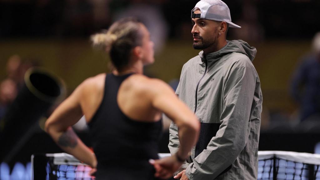 Sabalenka y Kyrgios, cara a cara en la Batalla de los Sexos.