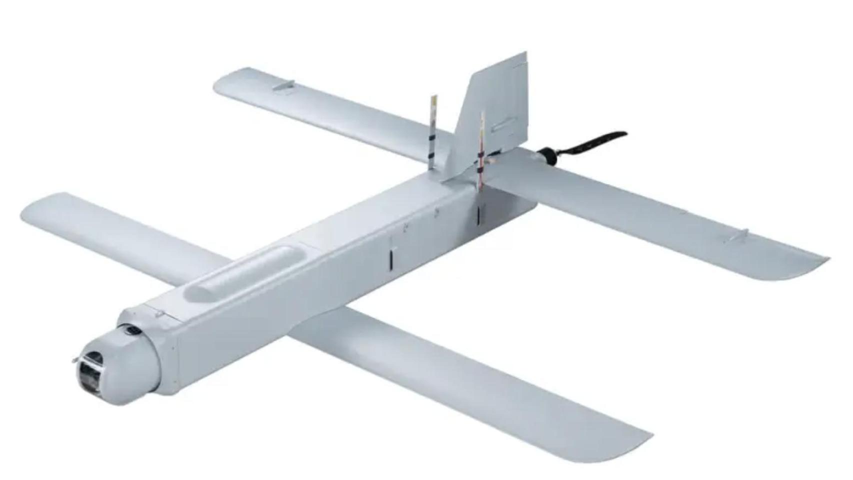 Vista general del UAV Kub-2-E.