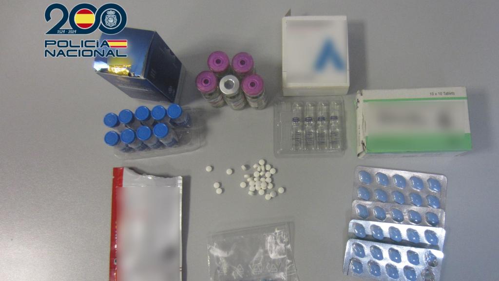 Imagen de los anabolizantes. CNP