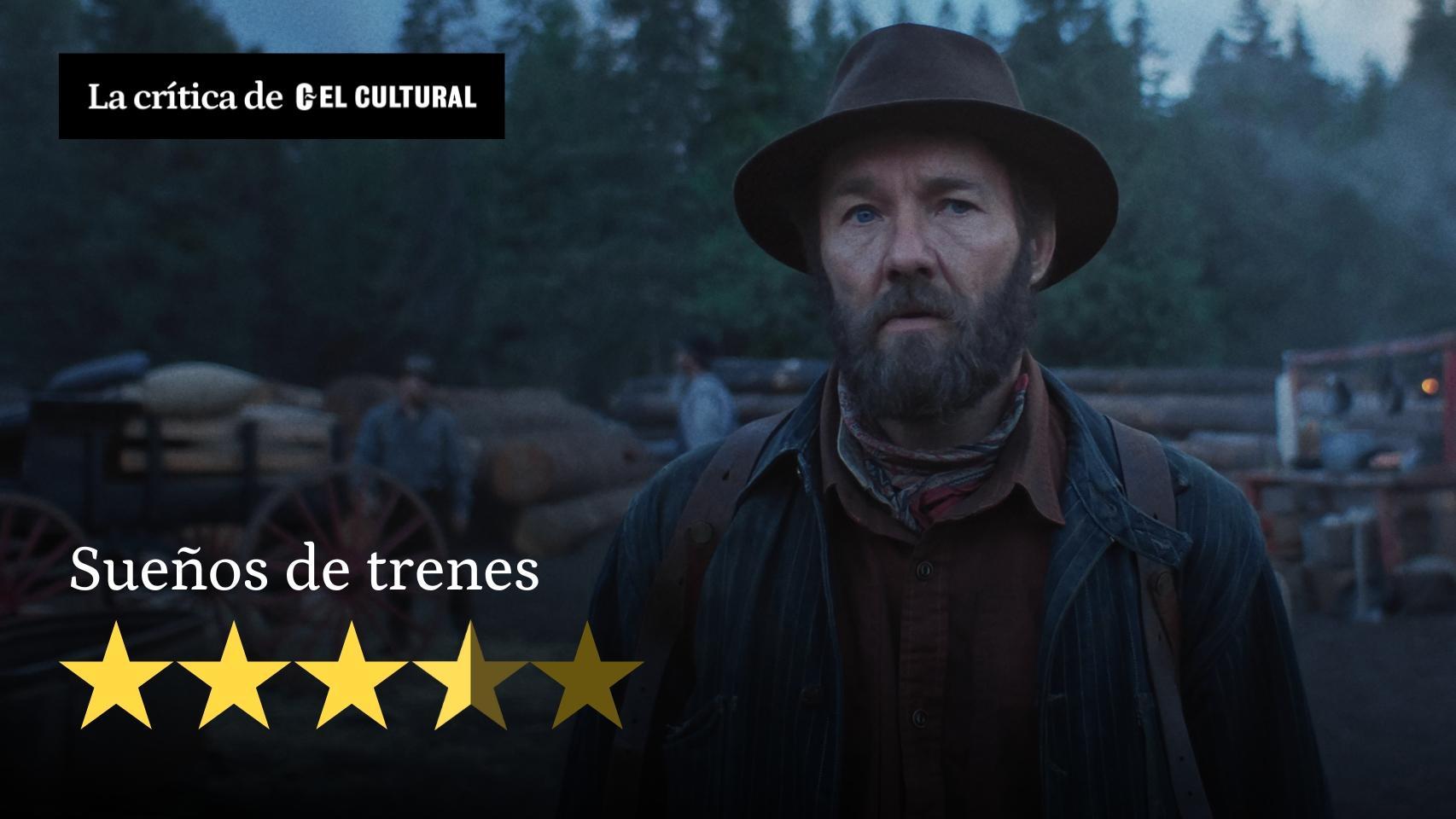 Joel Edgerton en 'Sueños de trenes'