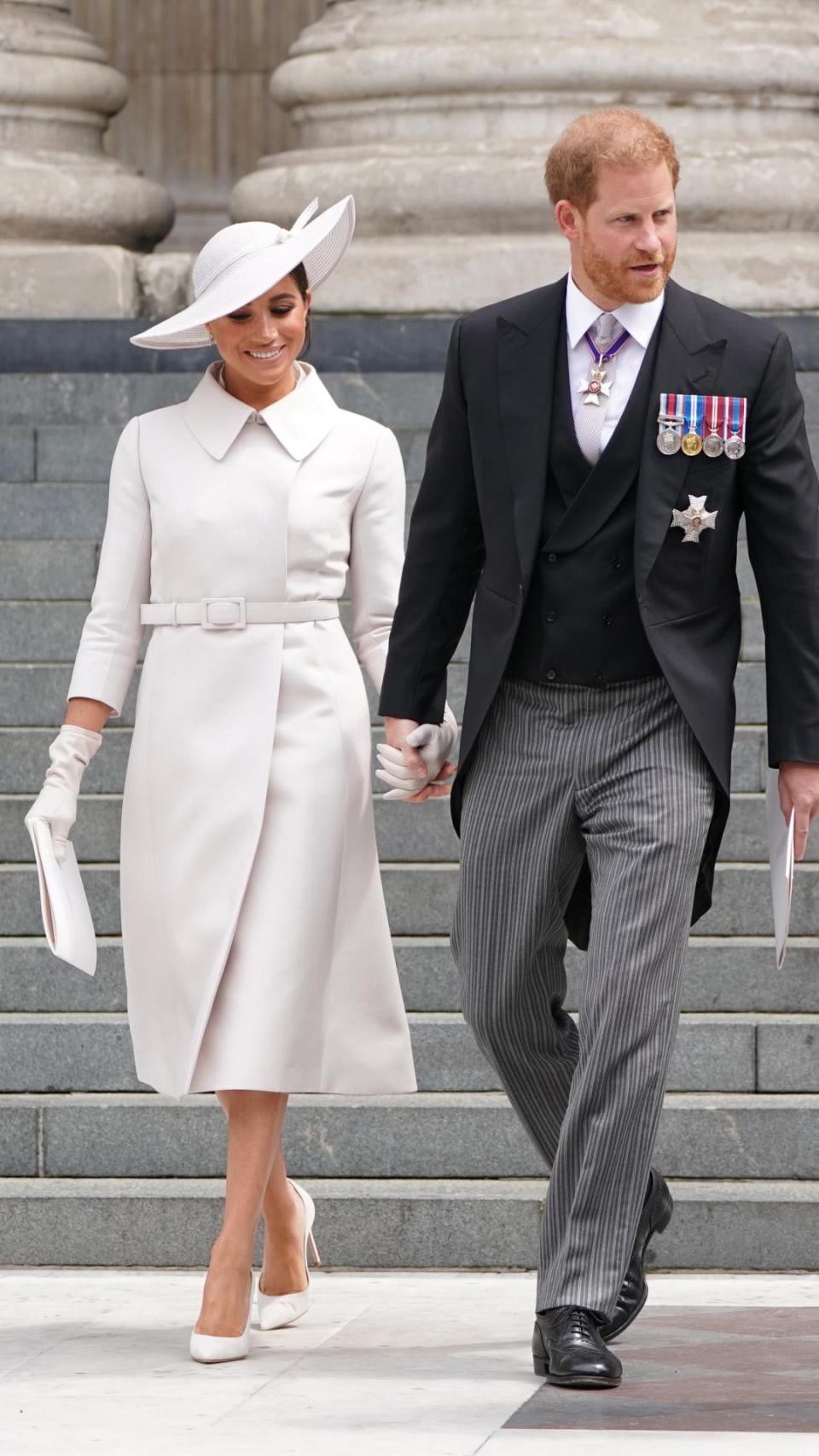 Los duques de Sussex en una fotografía de archivo.