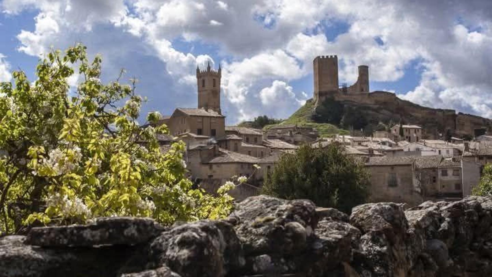 Pueblo medieval de Zaragoza.