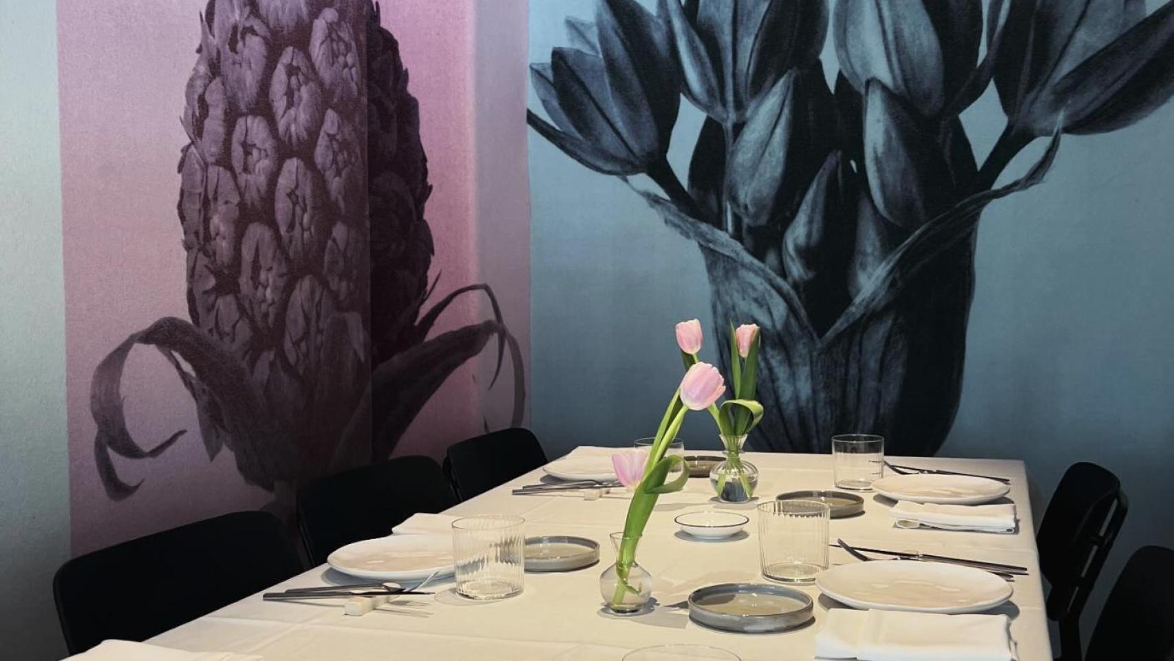 Una de las mesas de Picaflor.