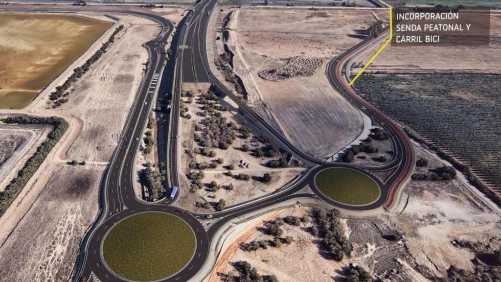 Imagen de la carretera.