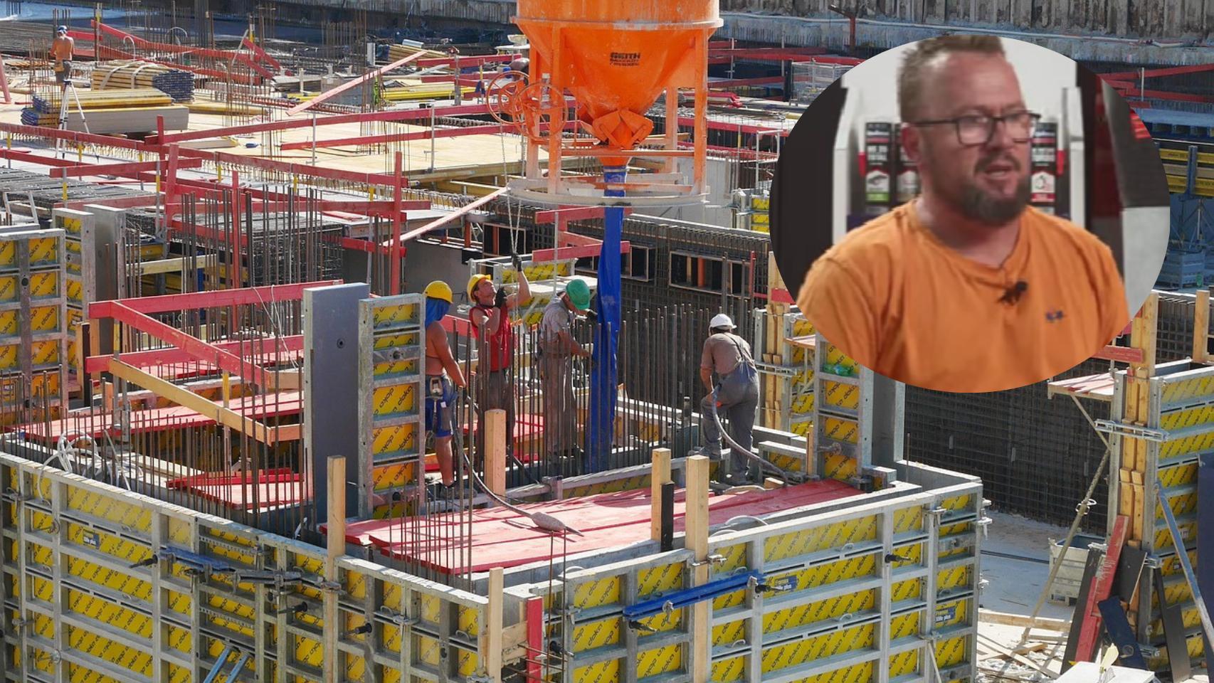 Montaje de Eduardo Roldán con obreros de la construcción (Pixabay).