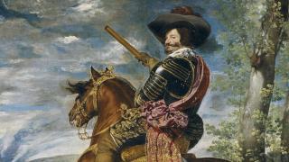 Diego Velázquez: 'Gaspar de Guzmán, conde-duque de Olivares, a caballo', h. 1636. Museo del Prado