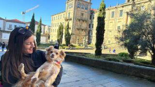 Los últimos peregrinos del año llegan a Santiago: Hay mucha menos gente