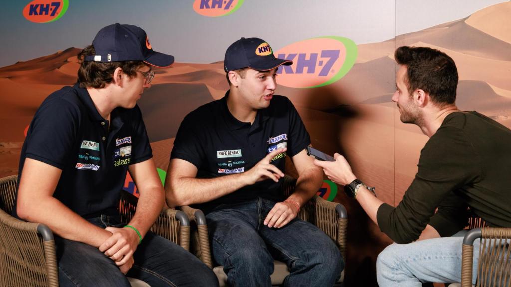 Pau Navarro y Jan Rosa en una entrevista con EL ESPAÑOL.