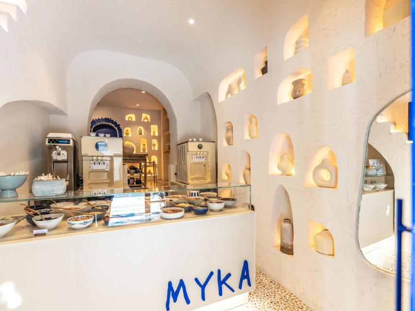 El interior de la nueva tienda.