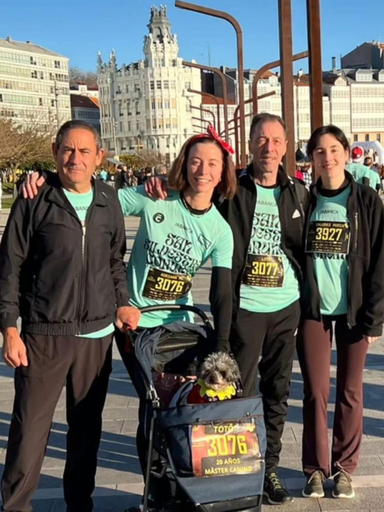 Totó con su familia en la Can Silvestre 2024