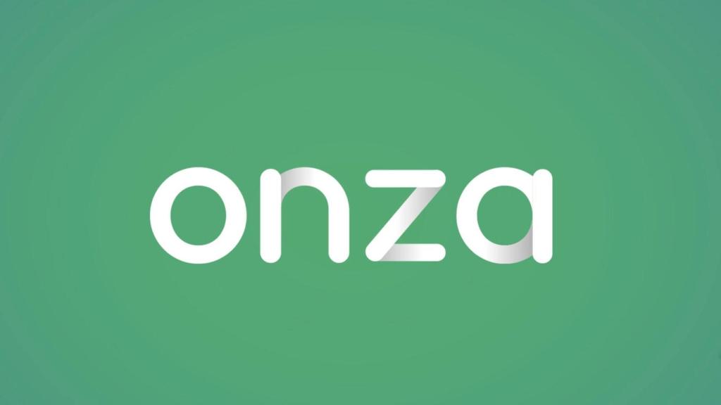 Logo de Onza Entertainment.