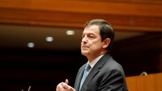 Fernández Mañueco en las Cortes de Castilla y León