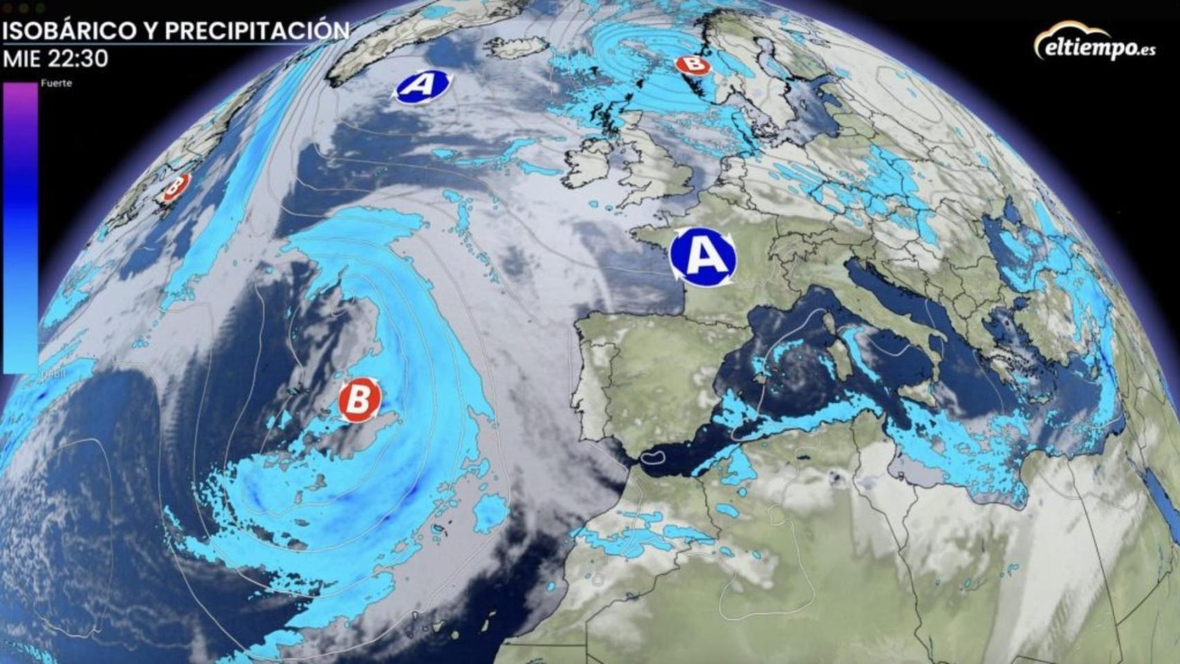 El día de Fin de Año no se esperan lluvias en Galicia, pero sí la tarde del 1 de enero