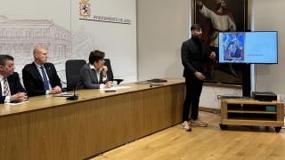 Presentación del programa de la conmemoración del 900 aniversario fallecimiento Urraca I.