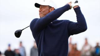 Tiger Woods, en su última participación en el Open Británico 2024