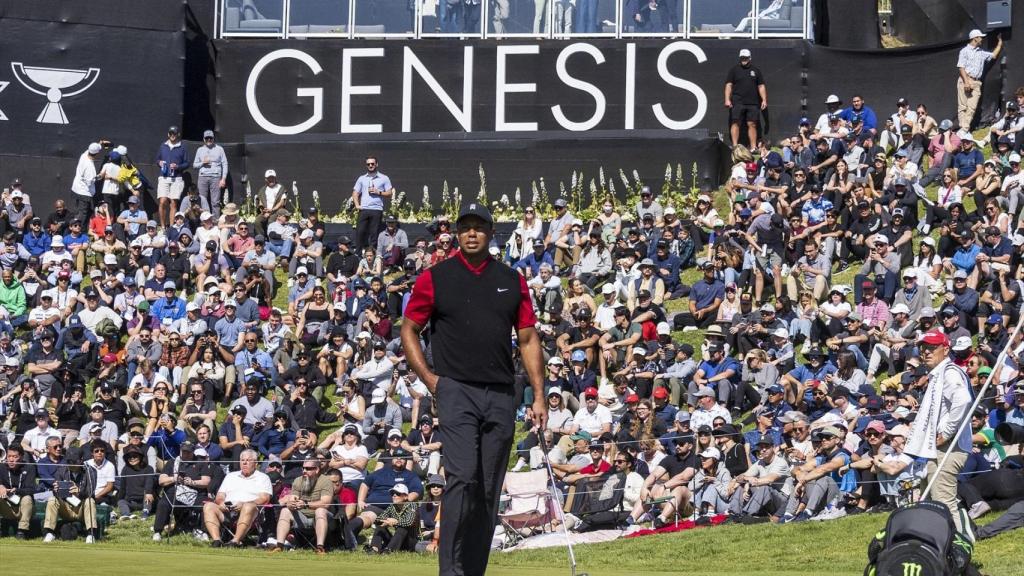 Tiger Woods, en el Génesis Invitational Golf