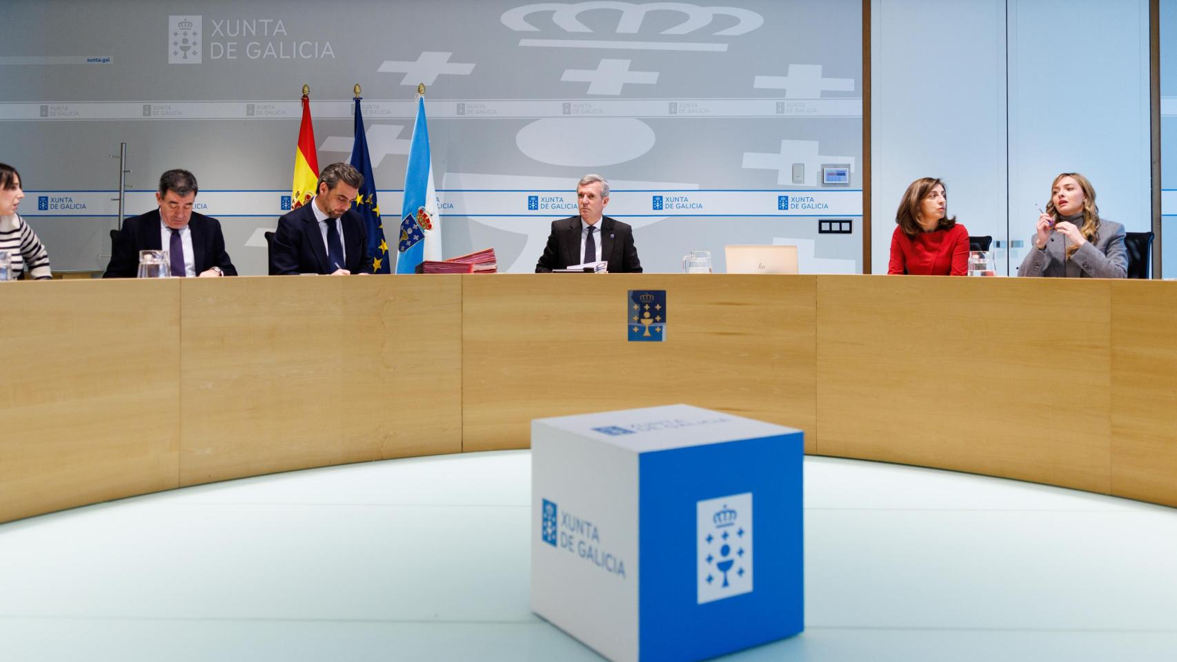 Reunión del Consello da Xunta este lunes.