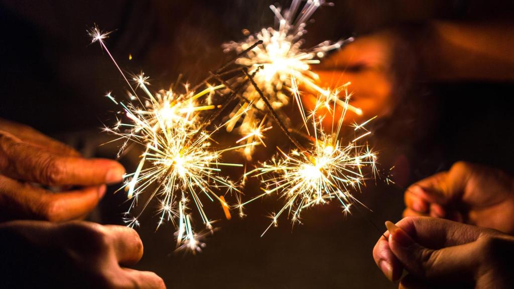 Imagen de archivo de pirotecnia.