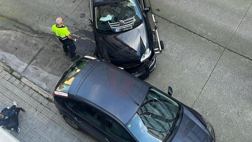 Imagen del accidente en Monte Alto.