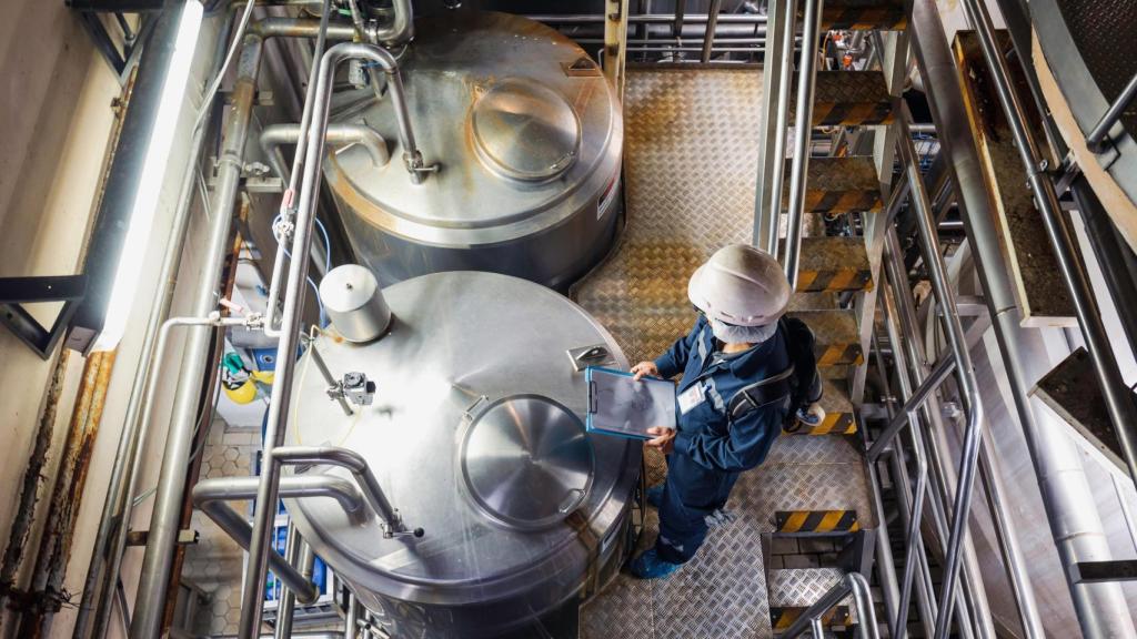 Máquinas de Alfa Laval.