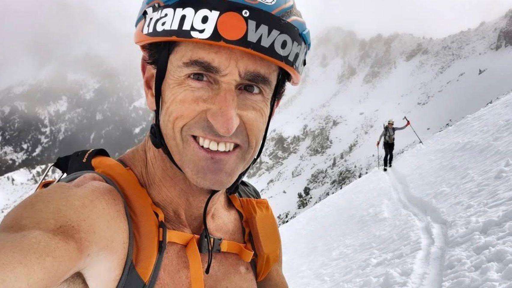 Jorge García Dihinx, uno de los fallecidos en el alud de Panticosa