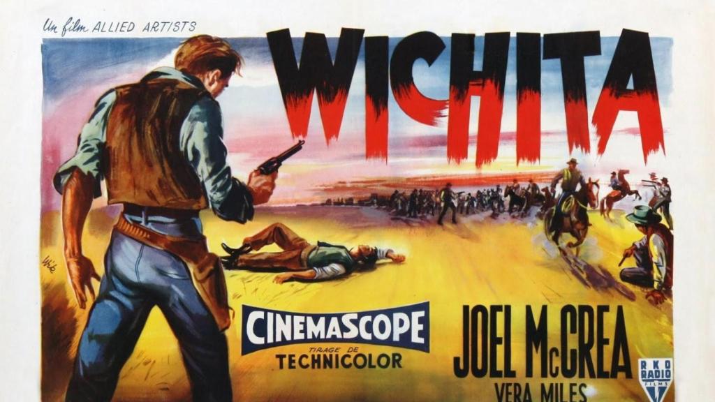 Cartel de 'Wichita: Ciudad infernal', de 1955.