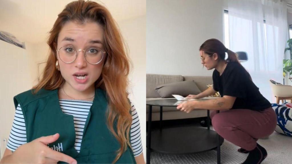 Ana Marina Lasso, limpiadora española en Suiza.