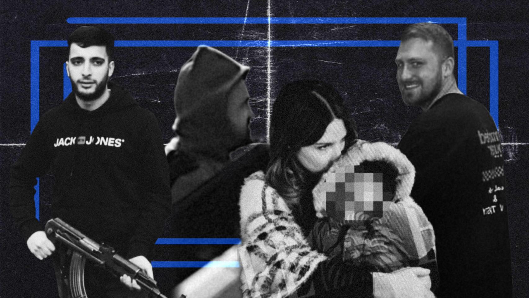 De izquierda a derecha, el capo turco tiroteado en Torrevieja, Caner Koçer, uno de los okupas polacos, la mujer argentina asesinada, Oriana, y el empresario sueco que falleció en un robo, Christian.